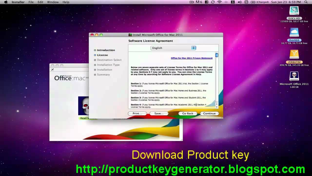microsoft office for mac student free download